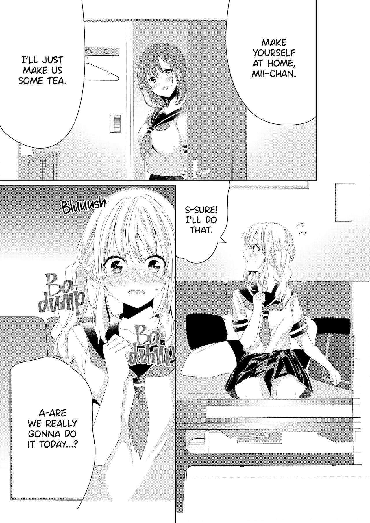 [No Such Agency (Sinogi Asa)] My Childhood Friend's a Go-Getter!? Our Height Gap Yuri Couple Story | Osananajimi wa Nikushoku-kei!? Kyou kara Shinchousa Yuri-ple [Decensored] [Noca Scans] [English] [Digital] image number 1