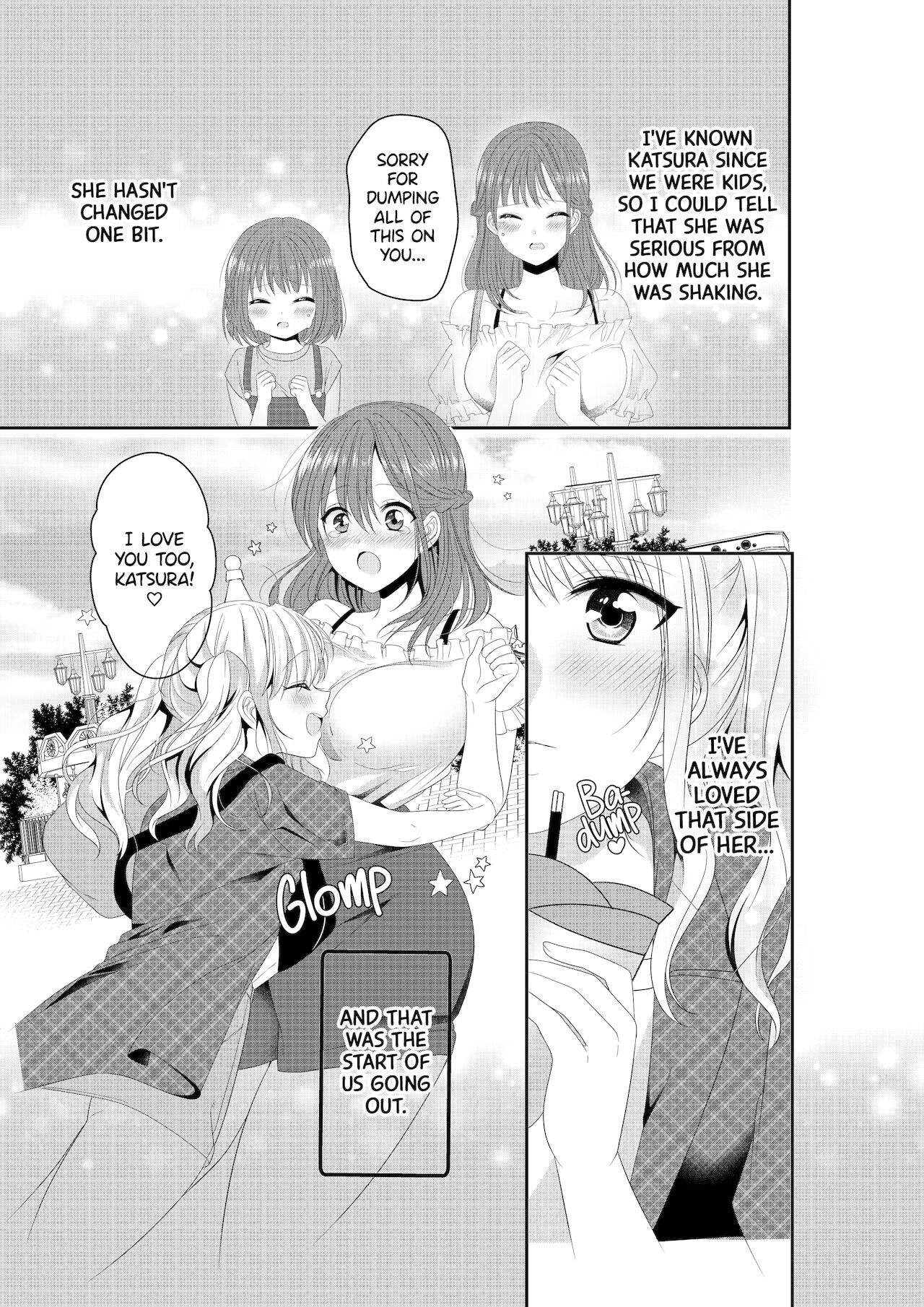 [No Such Agency (Sinogi Asa)] My Childhood Friend's a Go-Getter!? Our Height Gap Yuri Couple Story | Osananajimi wa Nikushoku-kei!? Kyou kara Shinchousa Yuri-ple [Decensored] [Noca Scans] [English] [Digital] image number 3