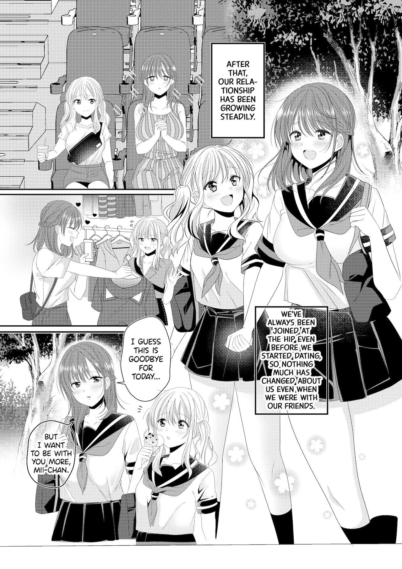 [No Such Agency (Sinogi Asa)] My Childhood Friend's a Go-Getter!? Our Height Gap Yuri Couple Story | Osananajimi wa Nikushoku-kei!? Kyou kara Shinchousa Yuri-ple [Decensored] [Noca Scans] [English] [Digital] image number 4