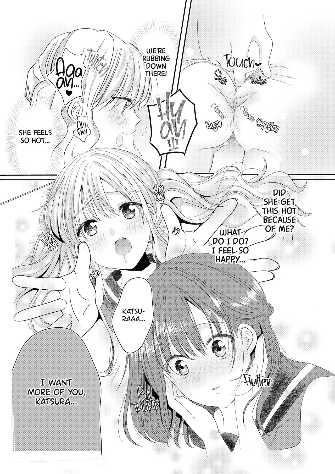 [No Such Agency (Sinogi Asa)] My Childhood Friend's a Go-Getter!? Our Height Gap Yuri Couple Story | Osananajimi wa Nikushoku-kei!? Kyou kara Shinchousa Yuri-ple [Decensored] [Noca Scans] [English] [Digital] image number 19