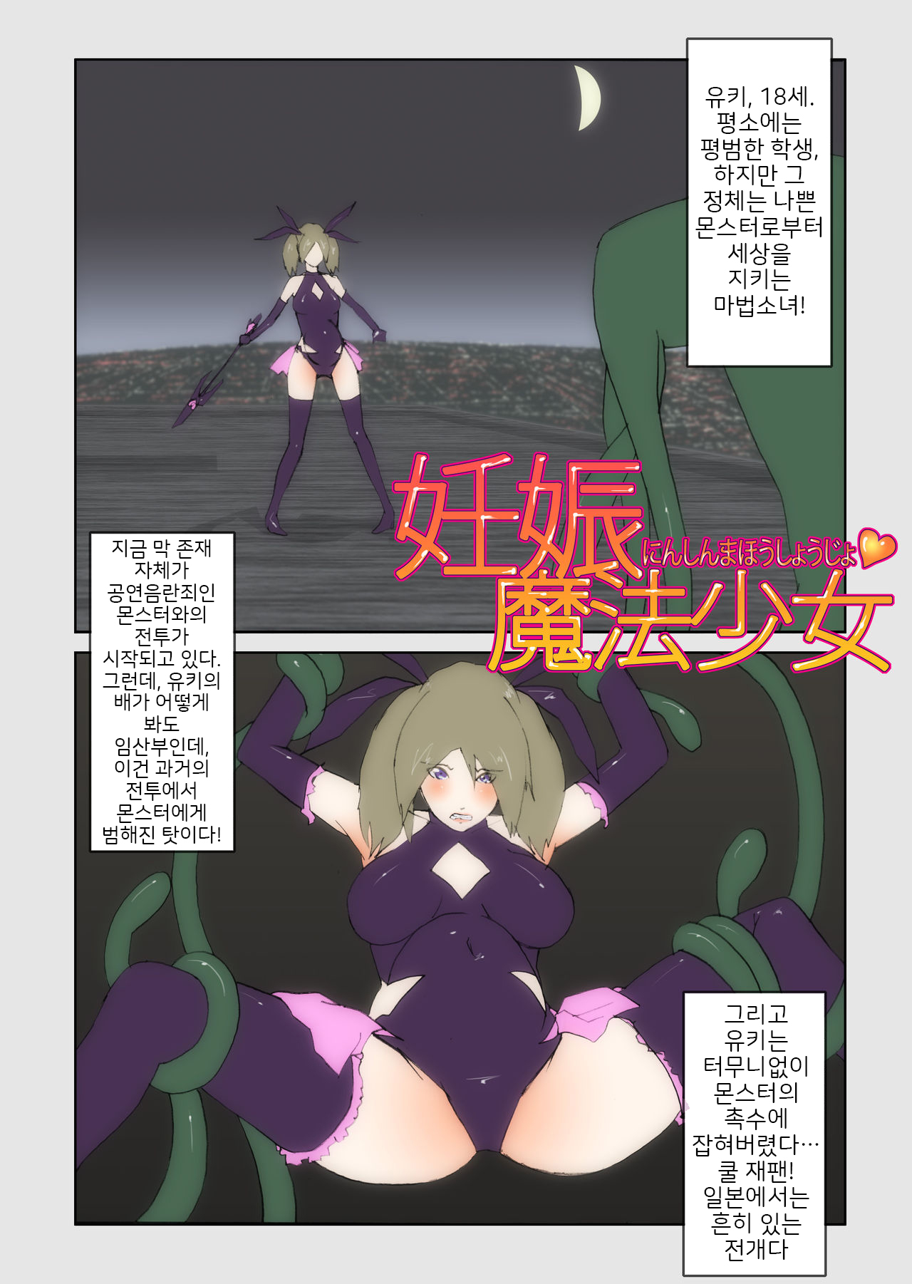 [TiForP] Ninshin Mahou Shoujo | 임신 마법소녀 [Korean] image number 1