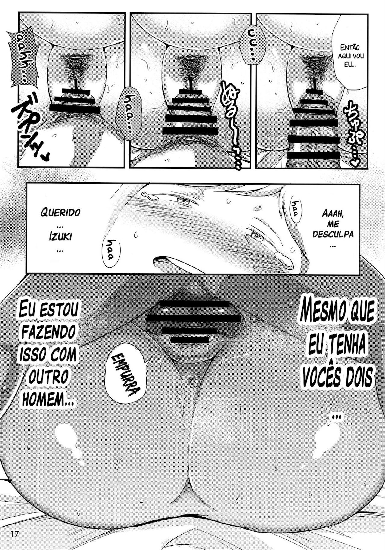 (C90) [TK Jesus (Takeyama Shimeji)] Hero no Okaa-san (Boku no Hero Academia) [Portuguese] image number 16