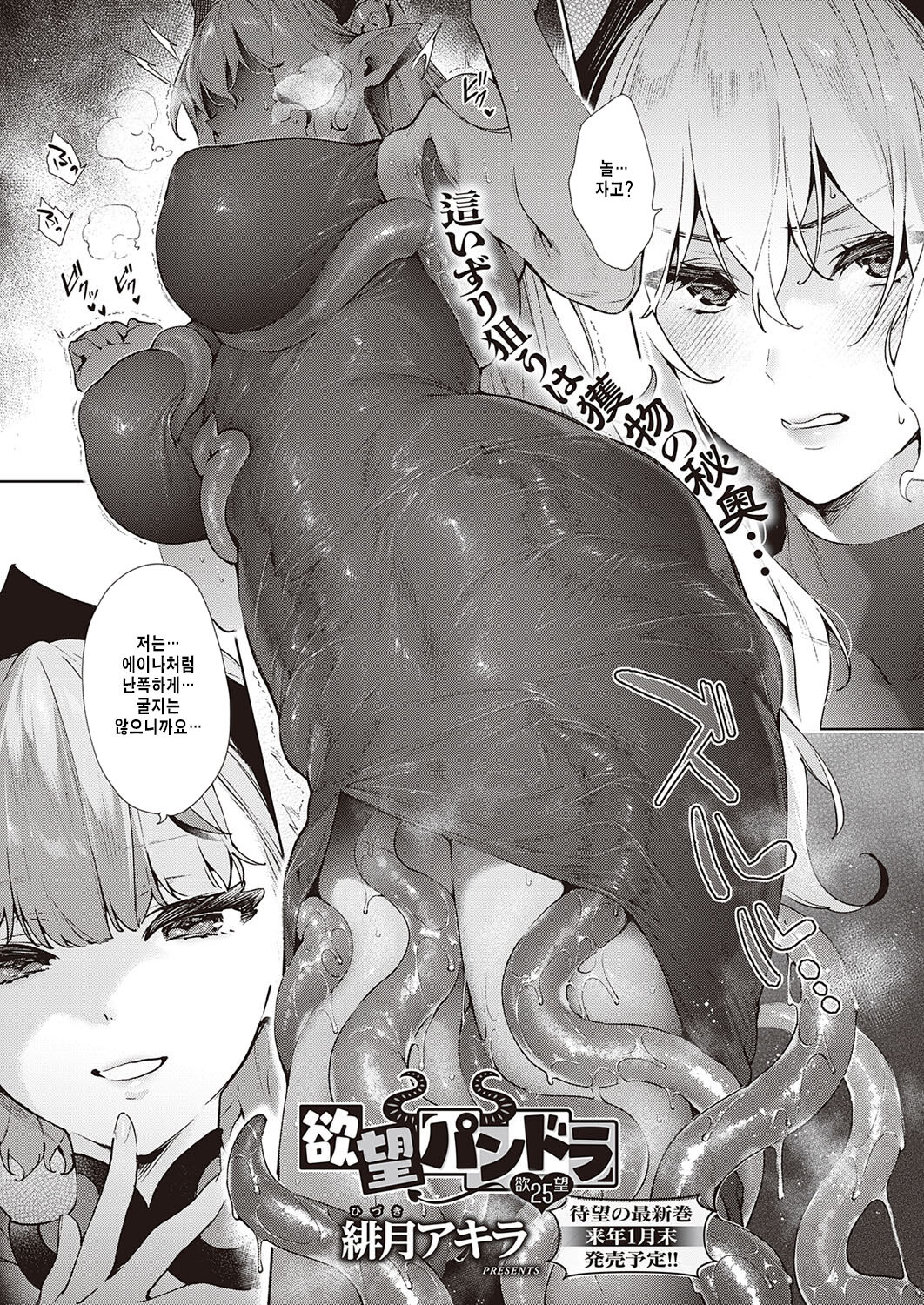 [Hizuki Akira] Yokubou Pandora 25 (COMIC ExE 34) [Korean] [Digital] image number 1