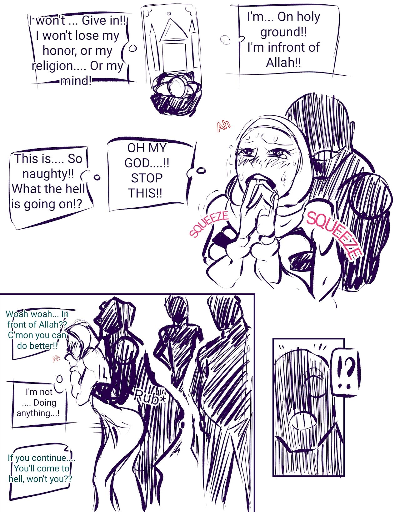 [BAP] Innocent Muslim Stained image number 5