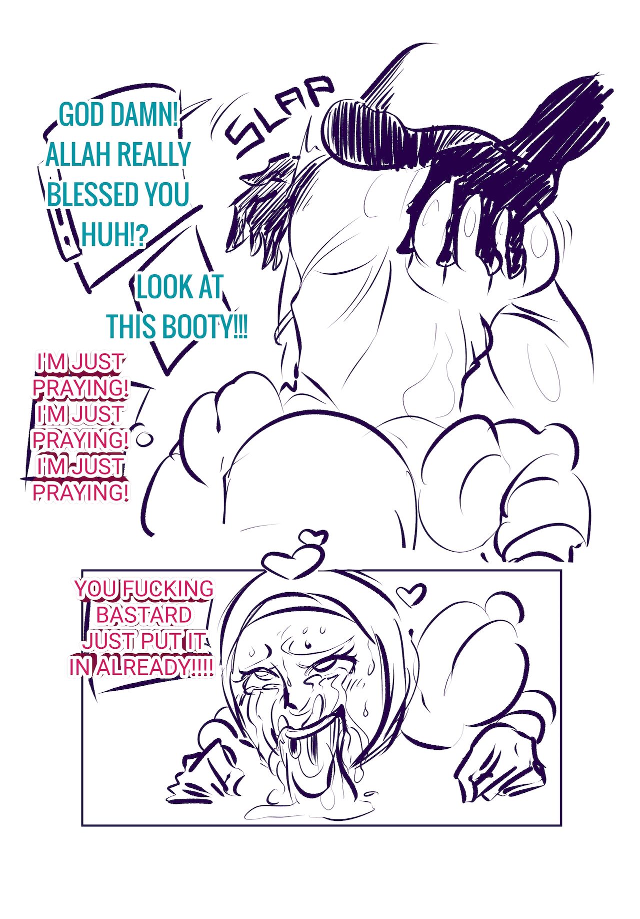 [BAP] Innocent Muslim Stained image number 11