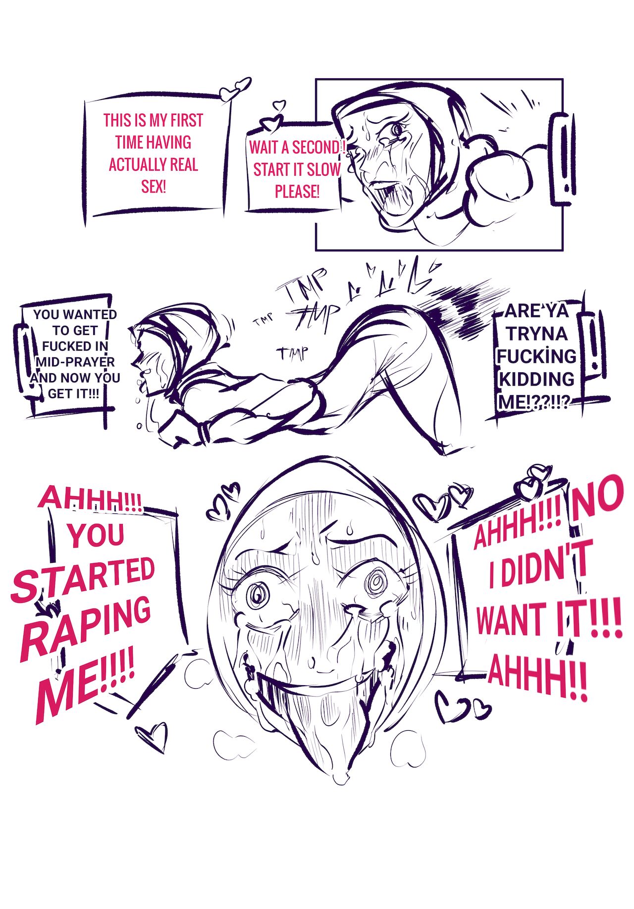 [BAP] Innocent Muslim Stained image number 14