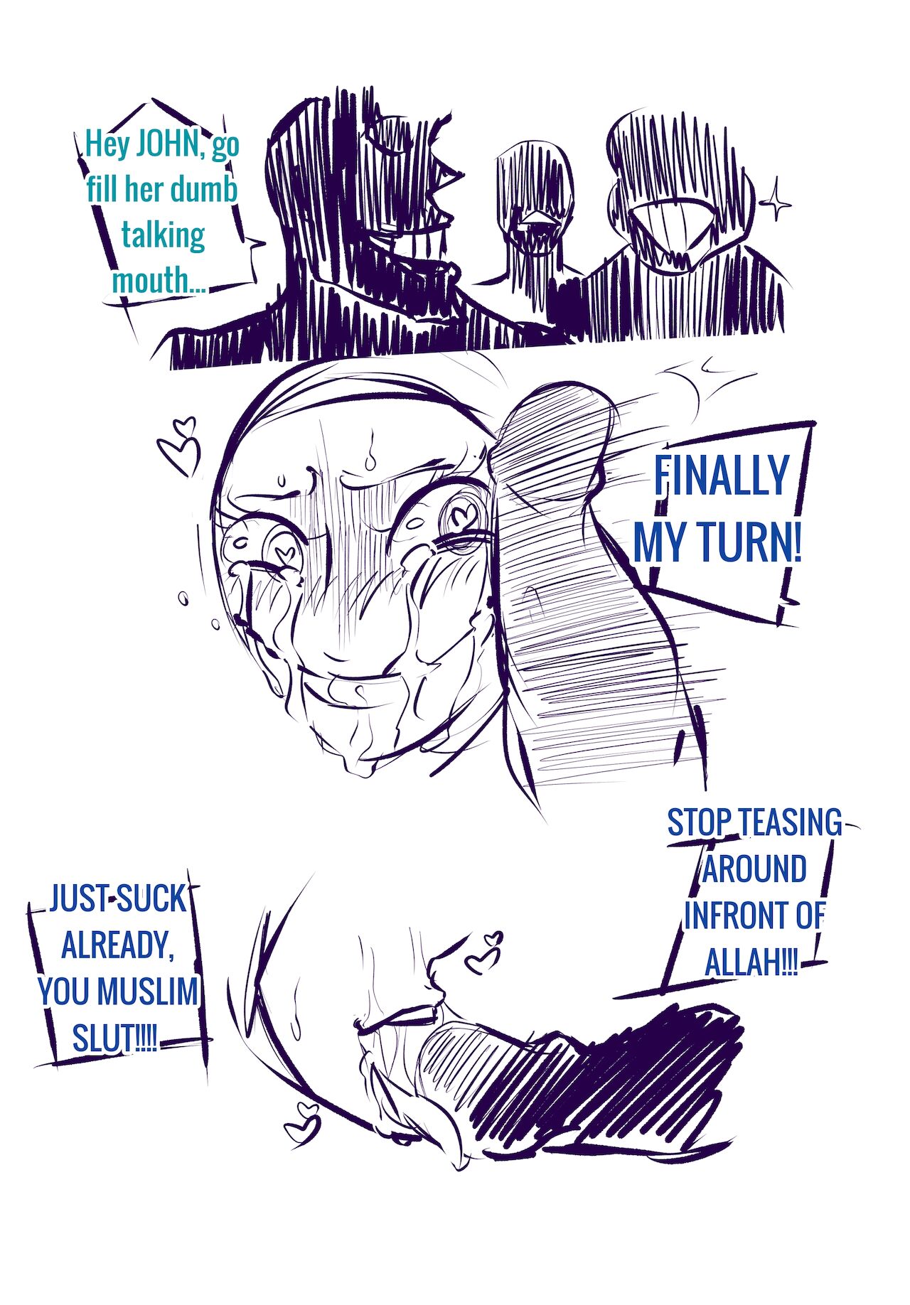 [BAP] Innocent Muslim Stained image number 15