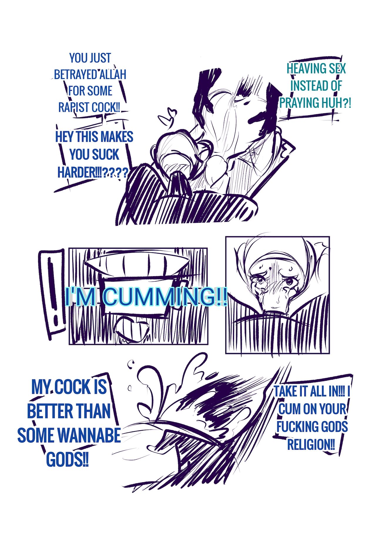 [BAP] Innocent Muslim Stained image number 16