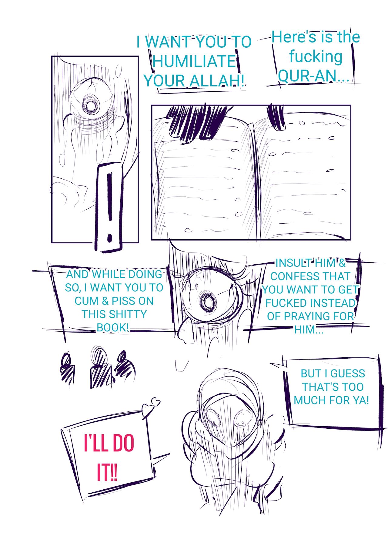 [BAP] Innocent Muslim Stained image number 19