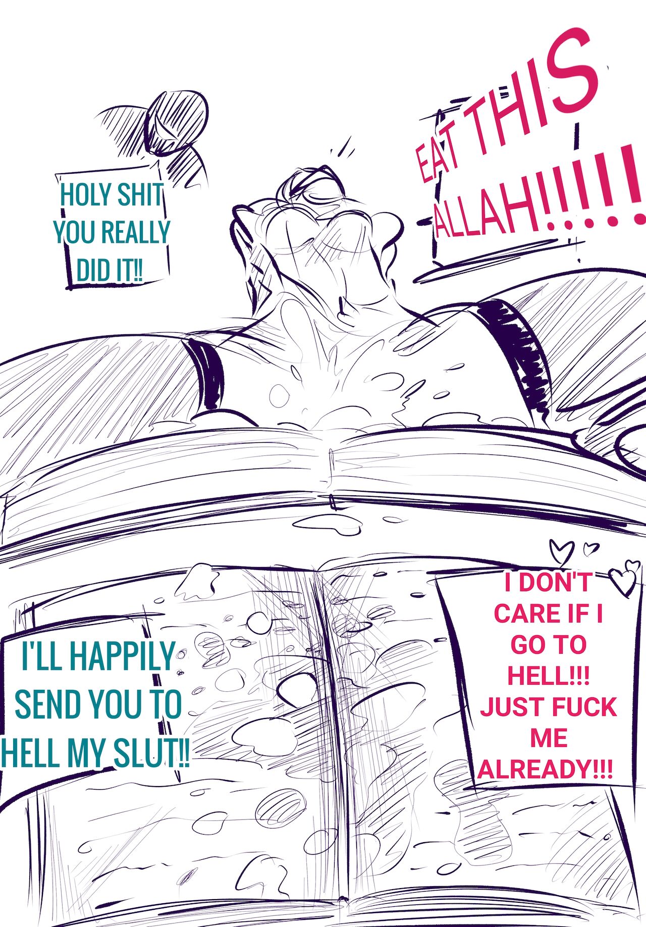 [BAP] Innocent Muslim Stained image number 23