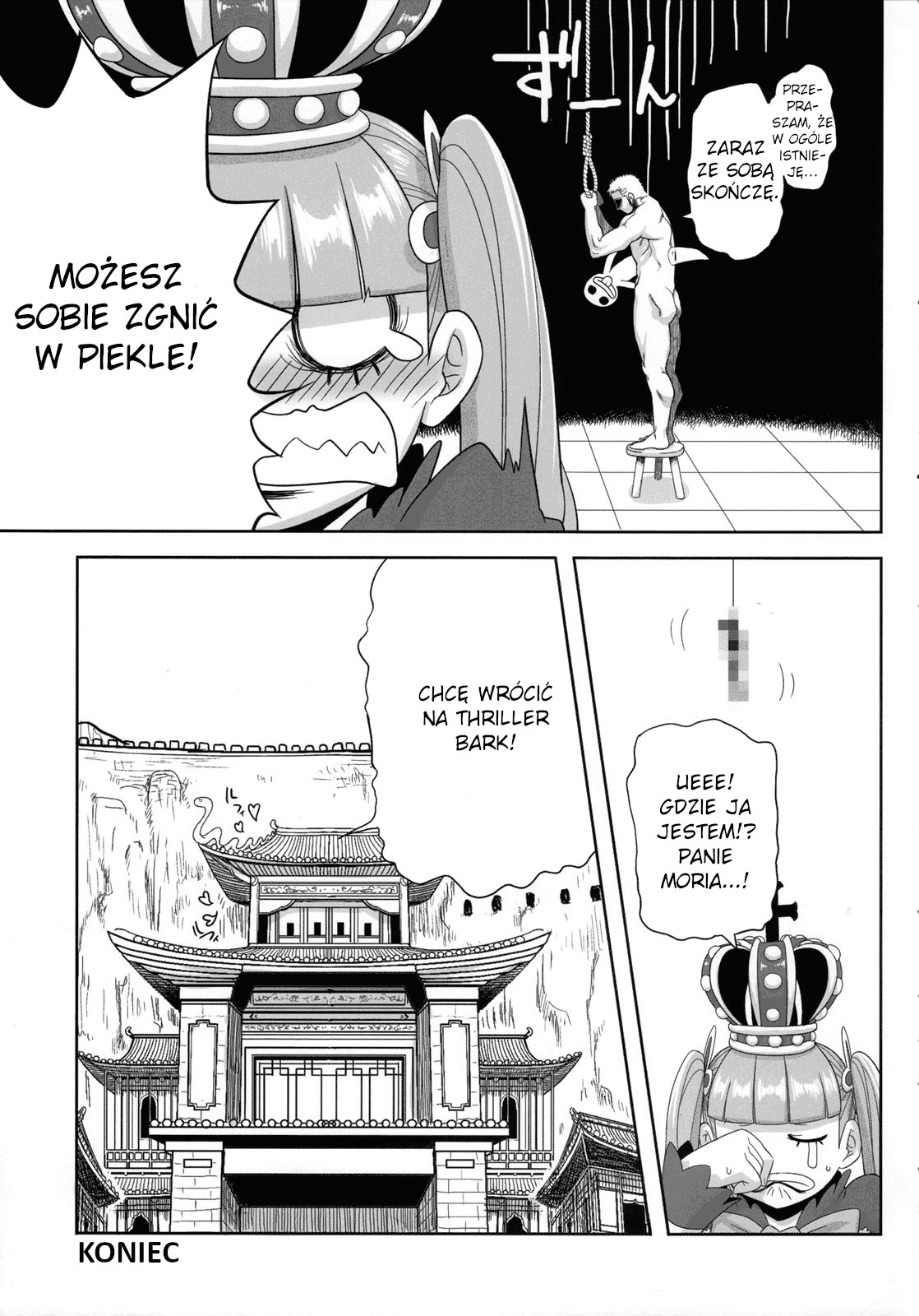 (C76) [Rojiura Jack (Jun)] Through The Wall (One Piece) [Decensored] [Polish] image number 24
