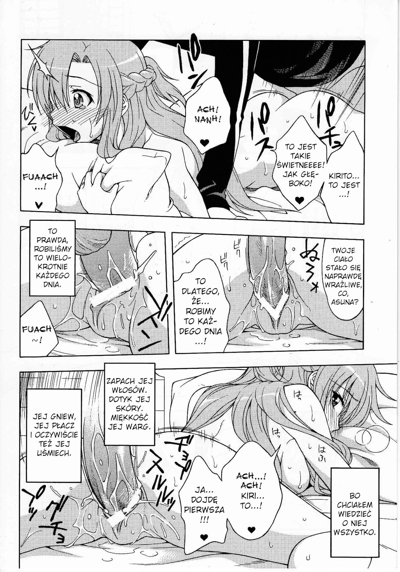 (C83) [Geiwamiwosukuu!! (Karura Syou)] Kairaku no Ori (Sword Art Online) [Polish] 이미지 번호 3