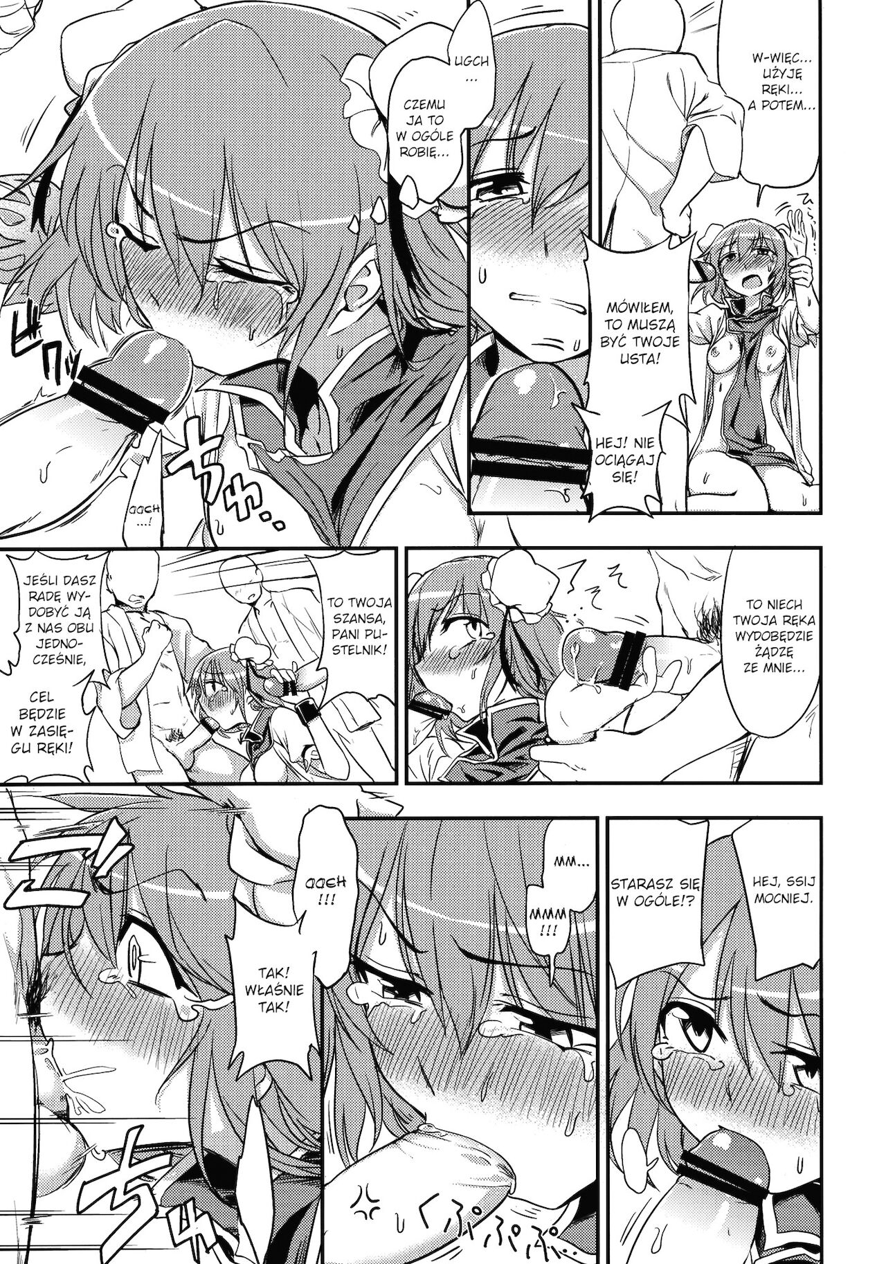 (Reitaisai 9) [Kuma no Tooru Michi (Kumada)] Kasen-chan to Sex!! ~Goui ja Nai kara Sex ja Nai mon!!~ (Touhou Project) [Polish] 图片编号 11