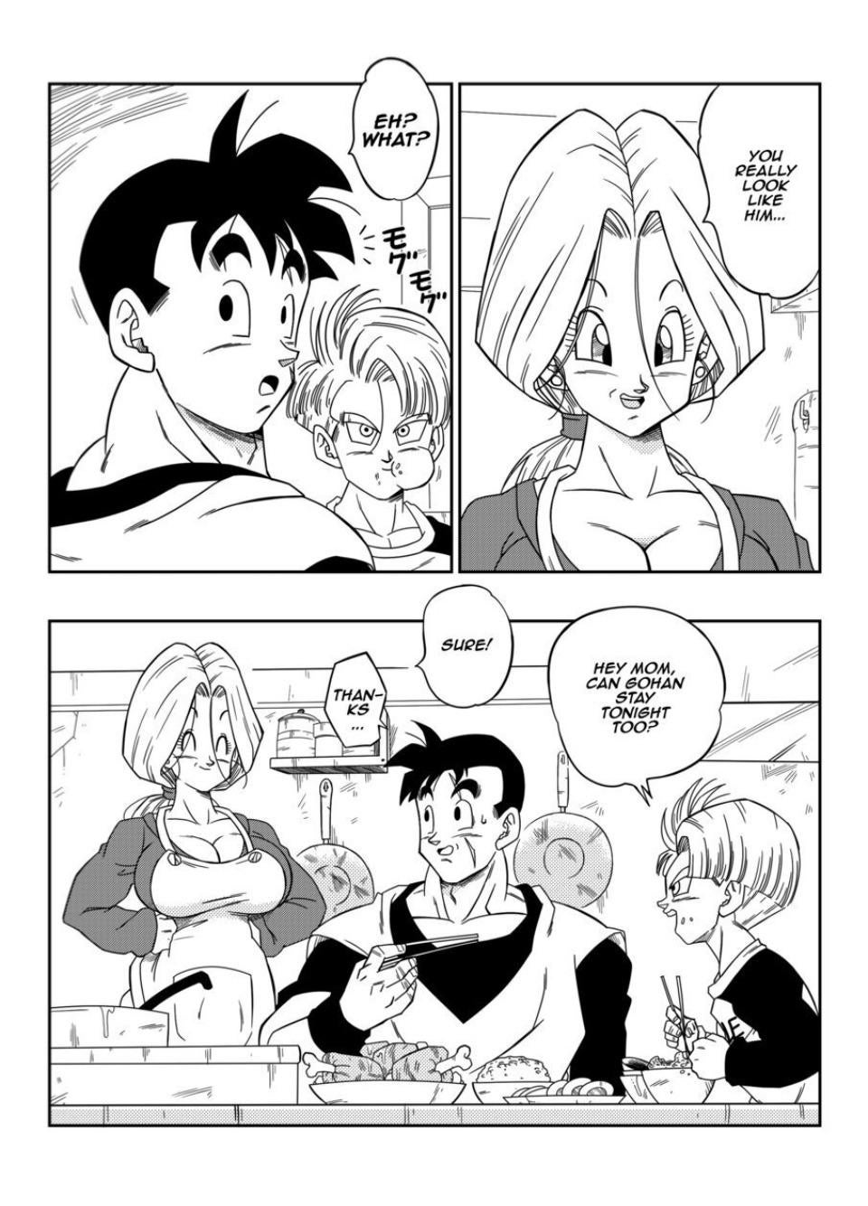Future Sex!! Gohan Bulma image number 3