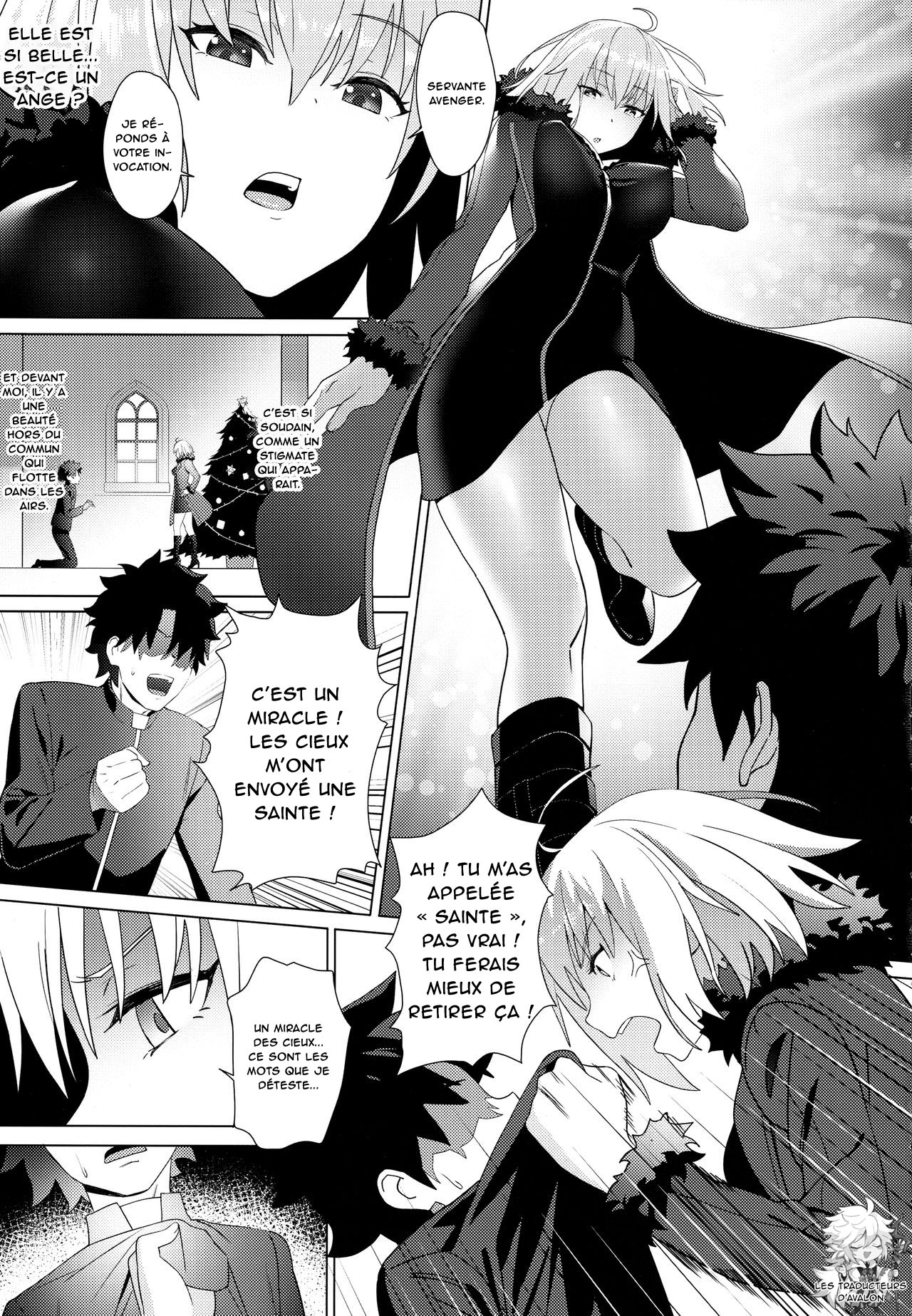 (C95) [OrangeMaru (nodoco)] Christmas no Seishouseki (Fate/Grand Order) [French] [Northface] 画像番号 4