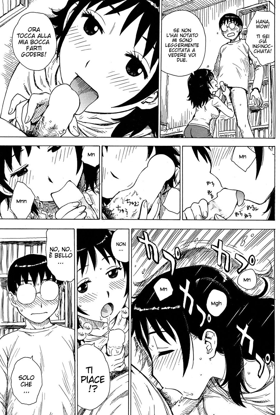 [Karma Tatsurou] Hanamidare | La Festa dei Petali di Ciliegio (COMIC Kairakuten 2012-05) [Italian] image number 9