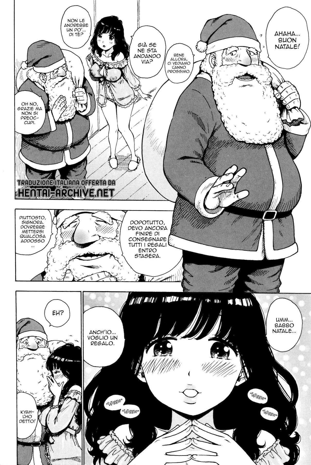 [Karma Tatsurou] Santa Jouji | Sesso con Babbo Natale (Fushidara Biyori) [Italian] image number 2