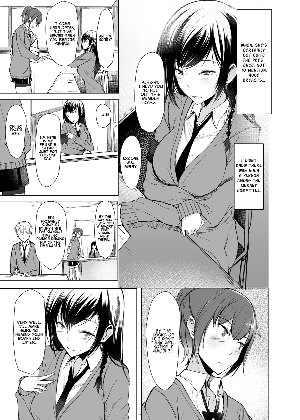 [Rodiura. (Rage)] Mishiranu Senpai ni Osowareru Hon | A Book About Me Getting Assaulted By An Unfamiliar Senior [English] [FMLTranslations] [Digital] image number 4