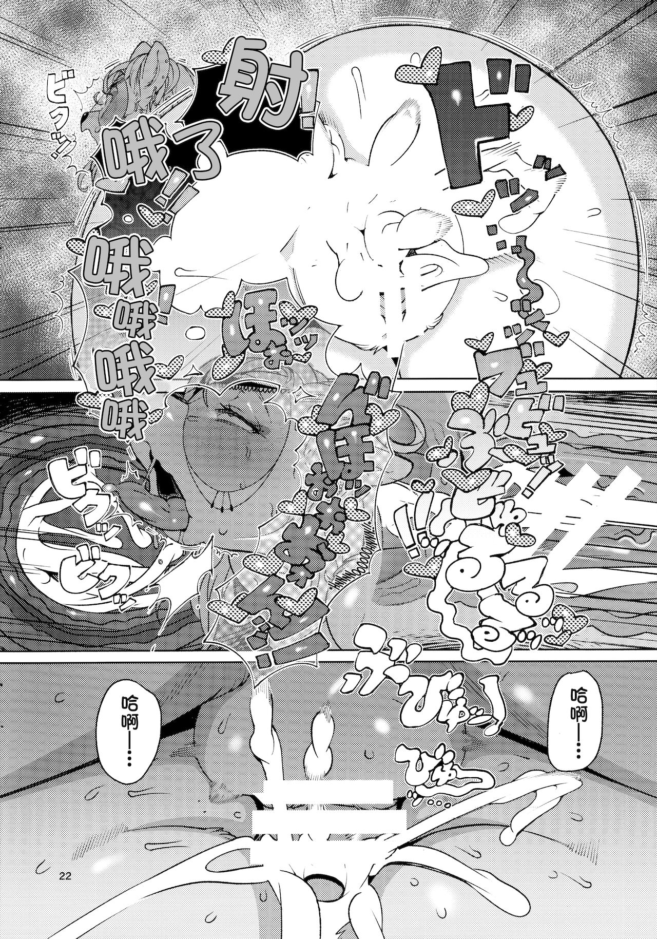 (C86) [Kemono Ekaki no Kousoku 2 (Sindoll)] IDOL [Chinese] [单推辛豆x真不可视汉化组] numero di immagine  21