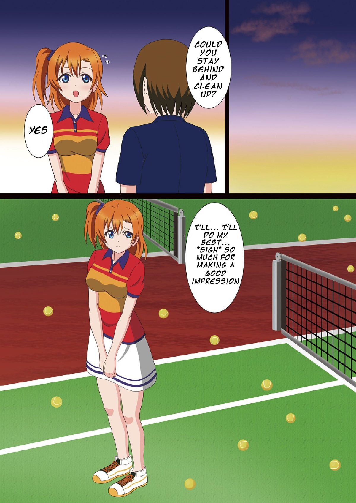 [MagicalFlight (Juujou Tatami)] Sex Idol Festival ~Tennis Hen~ (Love Live!) [English] [Digital] numero di immagine  5