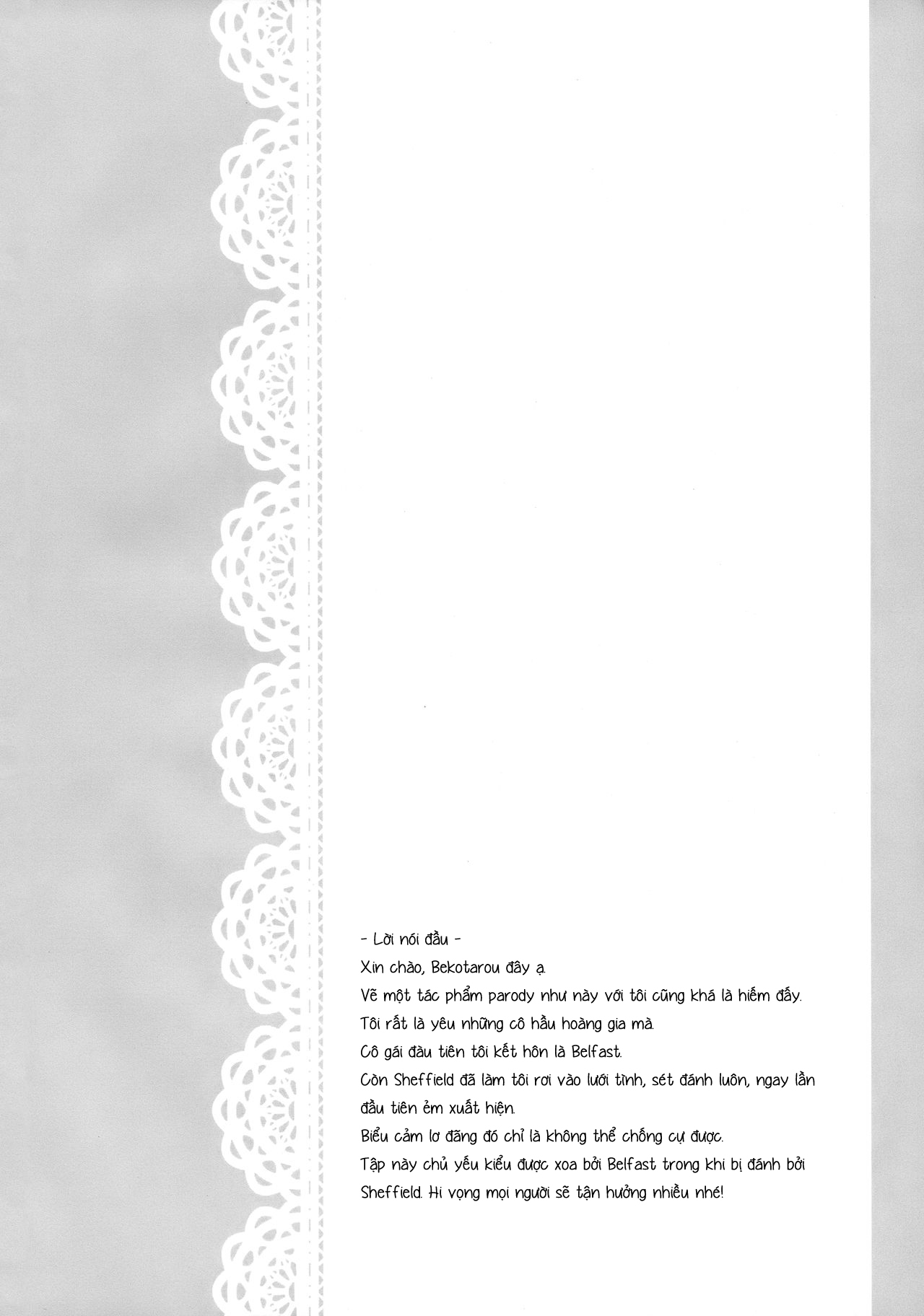 (COMIC1☆13) [Hobukuro! (Bekotarou)] Gohoushi no Itashikata. (Azur Lane) [Vietnamese Tiếng Việt] [dt2l] imagen número 3