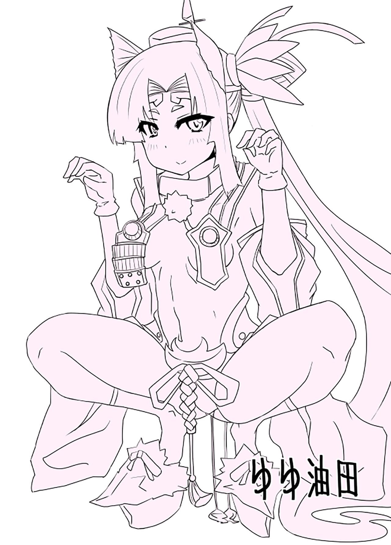 [Yuyu Yuden (Yuyurori)] Ushiwaka Marumaru (Natsu) (Fate/Grand Order) [Chinese] [Digital] numero di immagine  24