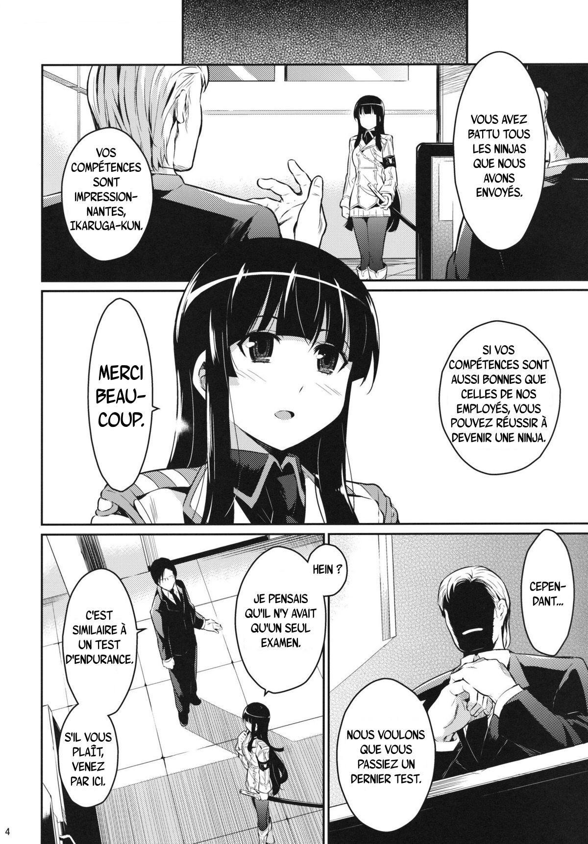 (C81) [Kusari Caterpillar (Yoshiron)] Shinobi no Mon (Senran Kagura) [French] imagen número 3