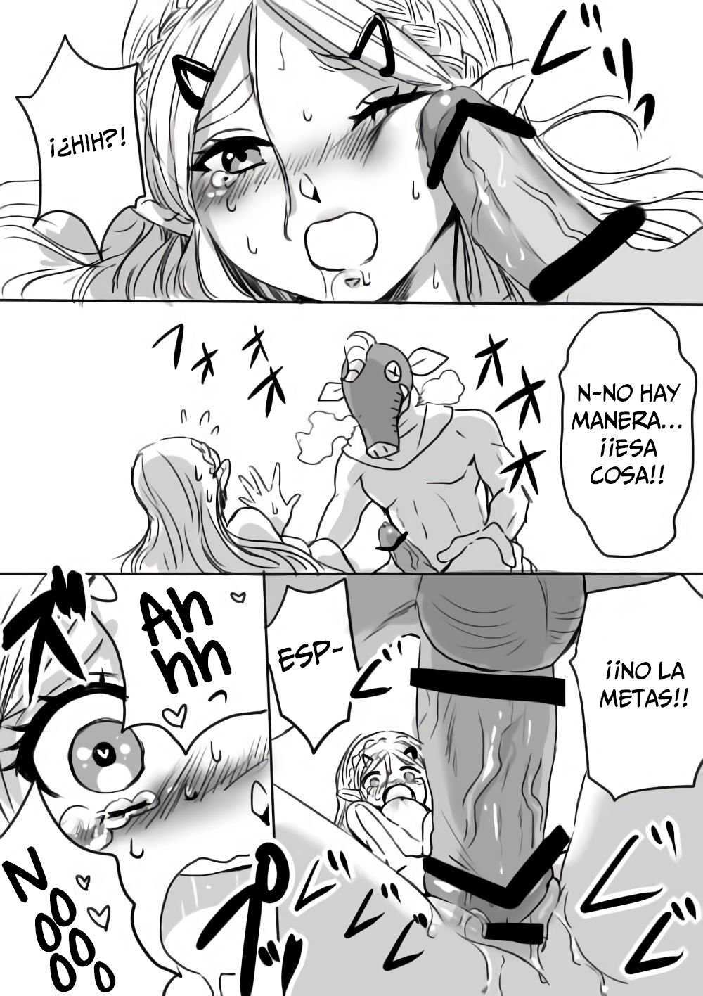 [Wasabi] Link to Zelda no Shoshinsha ni Yasashii Sex Nyuumon | Introduccion Al Sexo Para Principiantes de Link y Zelda (The Legend of Zelda: Breath of the Wild) [Spanish] numero di immagine  9