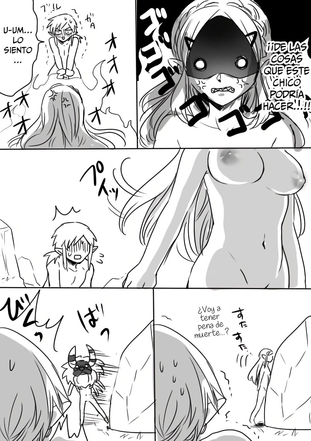 [Wasabi] Link to Zelda no Shoshinsha ni Yasashii Sex Nyuumon | Introduccion Al Sexo Para Principiantes de Link y Zelda (The Legend of Zelda: Breath of the Wild) [Spanish] numero di immagine  15