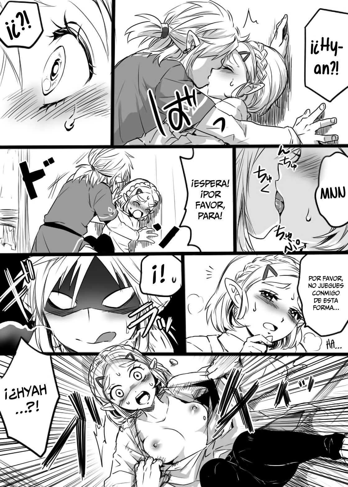 [Wasabi] Anzen de Kenzen na Okusuri o Nomou! | Let's drink a safe and healthy medicine! (The Legend of Zelda: Breath of the Wild) [Spanish] image number 5