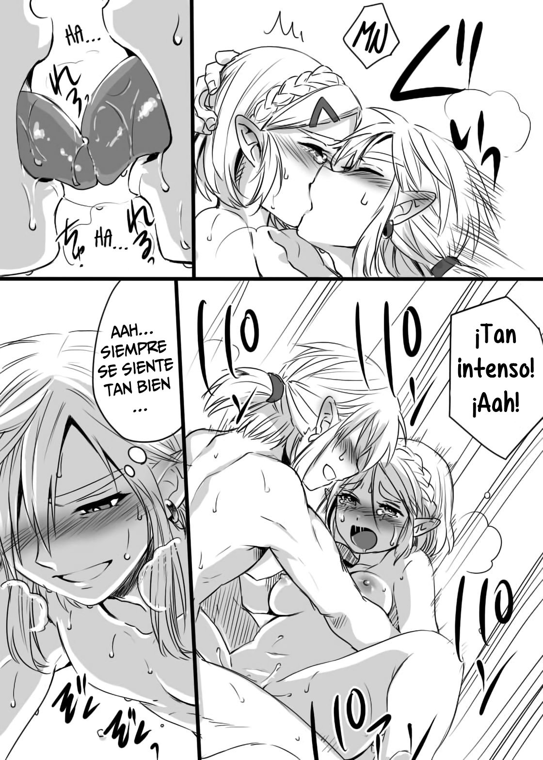 [Wasabi] Anzen de Kenzen na Okusuri o Nomou! | Let's drink a safe and healthy medicine! (The Legend of Zelda: Breath of the Wild) [Spanish] image number 12