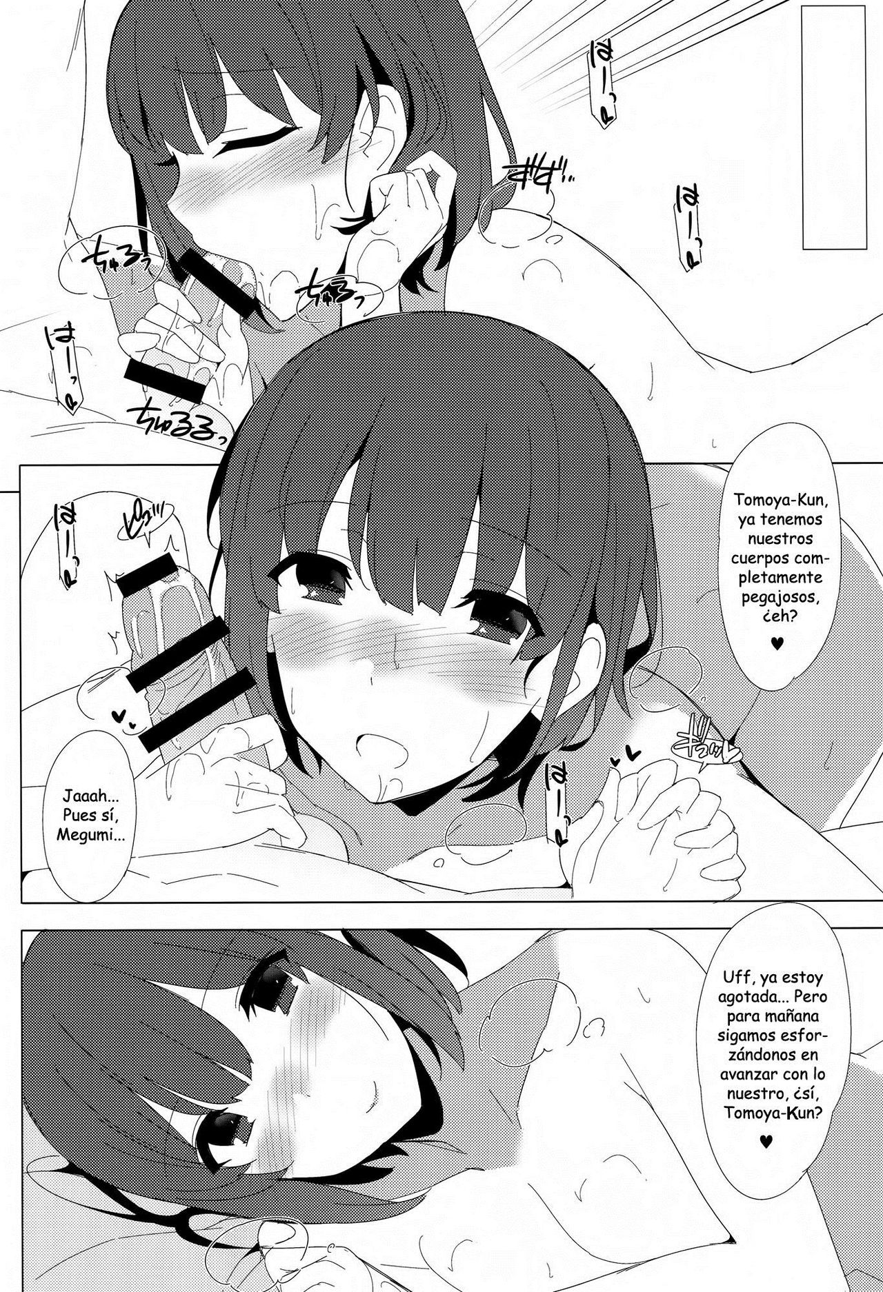 (C88) [1000000000 (Billion)] Megumi no Megumi (Saenai Heroine no Sodatekata) [Spanish] [Biblioteca Hentai] 图片编号 17