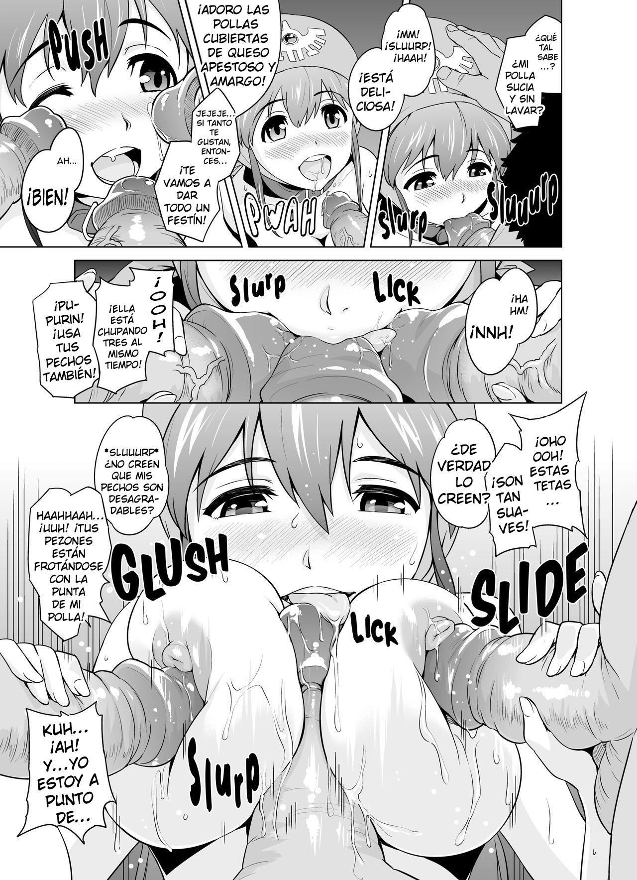 [sin-maniax (Todoroki Shin)] Shinsetsu Inu ni natta Oujo-sama | True Story - The Princess Who Became a Dog (Dragon Quest II) (Spanish) [kalock] [Decensored] [Digital] image number 8