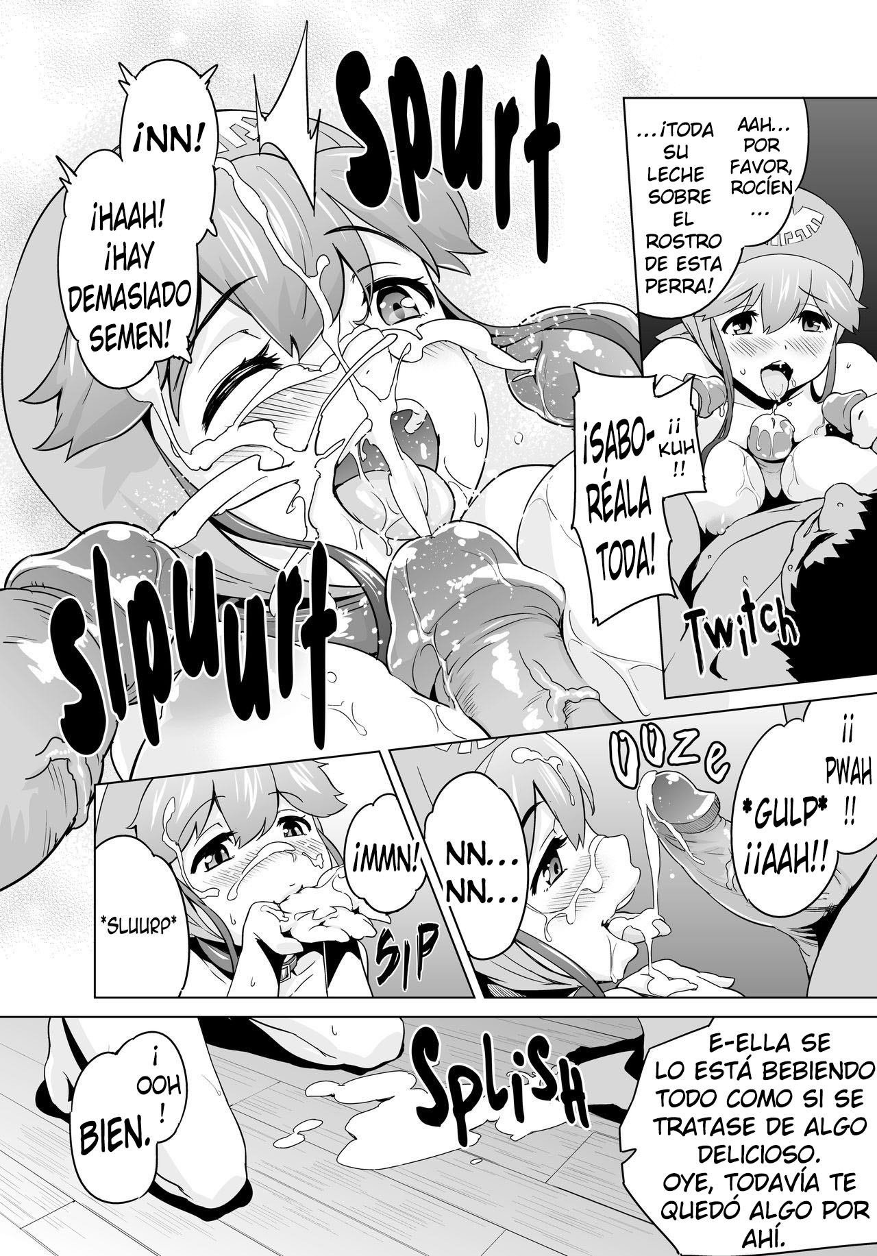 [sin-maniax (Todoroki Shin)] Shinsetsu Inu ni natta Oujo-sama | True Story - The Princess Who Became a Dog (Dragon Quest II) (Spanish) [kalock] [Decensored] [Digital] image number 9