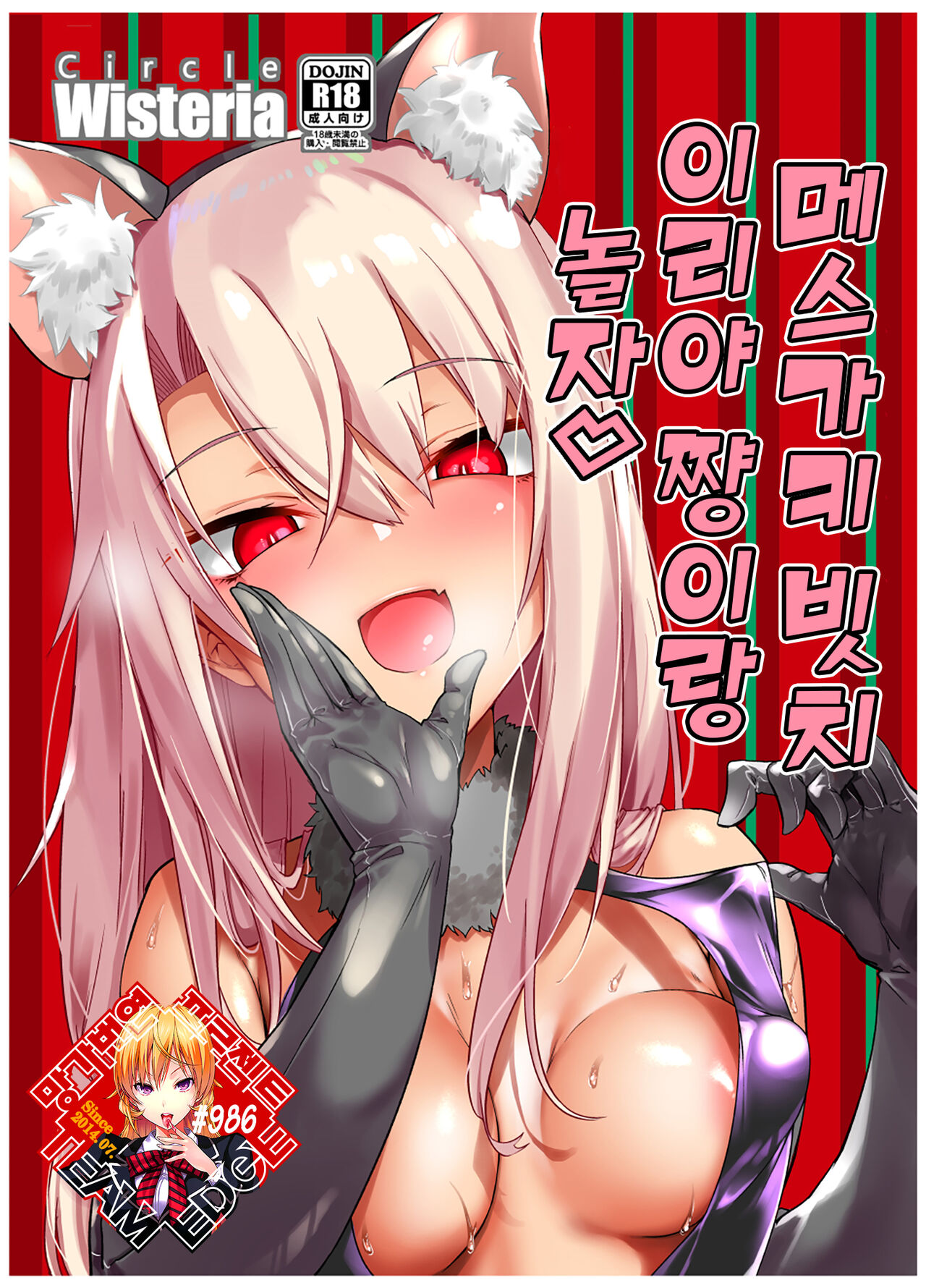 (C99) [Wisteria (Fuji-han)] Mesugaki Bitch na Illya-chan to Asobo | 메스가키 빗치 이리야 쨩이랑 놀자 (Fate/Grand Order) [Korean] [Team Edge] [Digital] image number 1