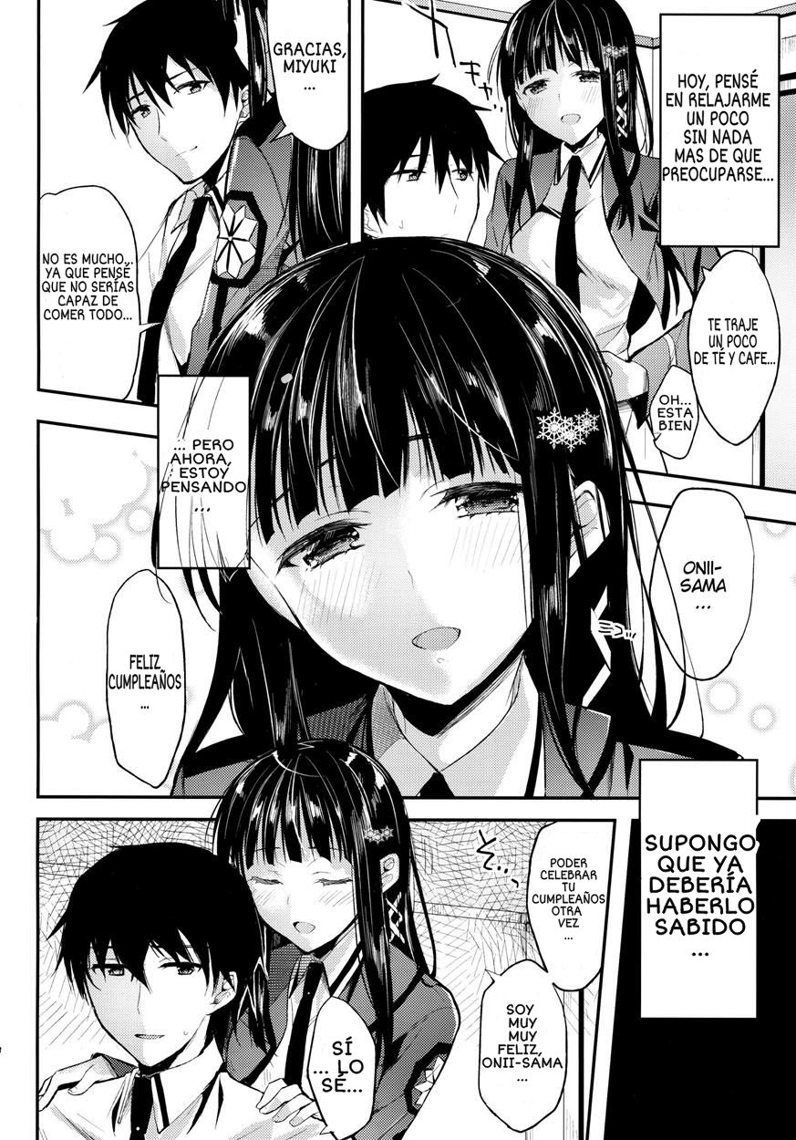 (COMIC1☆8) [Kawaisounako (Ichino, Yuyu)] Deep Snow 5 (Mahouka Koukou no Rettousei)  [S,T CREW] [Spanish] 이미지 번호 7