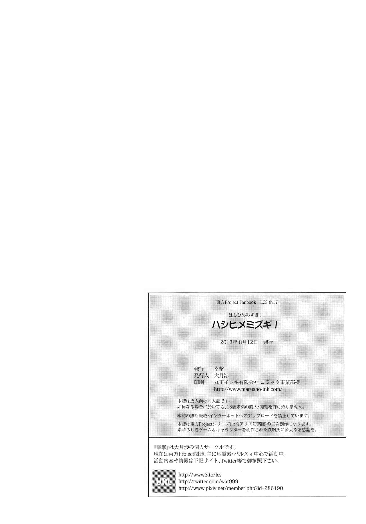 (C84) [Kougeki (Ootsuki Wataru)] Hashihime Mizugi! (Touhou Project) [Spanish] [Amaterasu] 이미지 번호 28