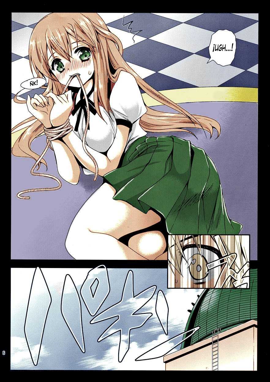 (COMIC1☆8) [Kurosawa pict (Kurosawa Kiyotaka)] Kotori Hang Up! (Brynhildr in the Darkness) [Spanish] [Brynhildr Works] image number 3