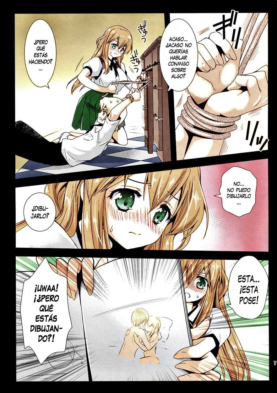 (COMIC1☆8) [Kurosawa pict (Kurosawa Kiyotaka)] Kotori Hang Up! (Brynhildr in the Darkness) [Spanish] [Brynhildr Works] image number 4