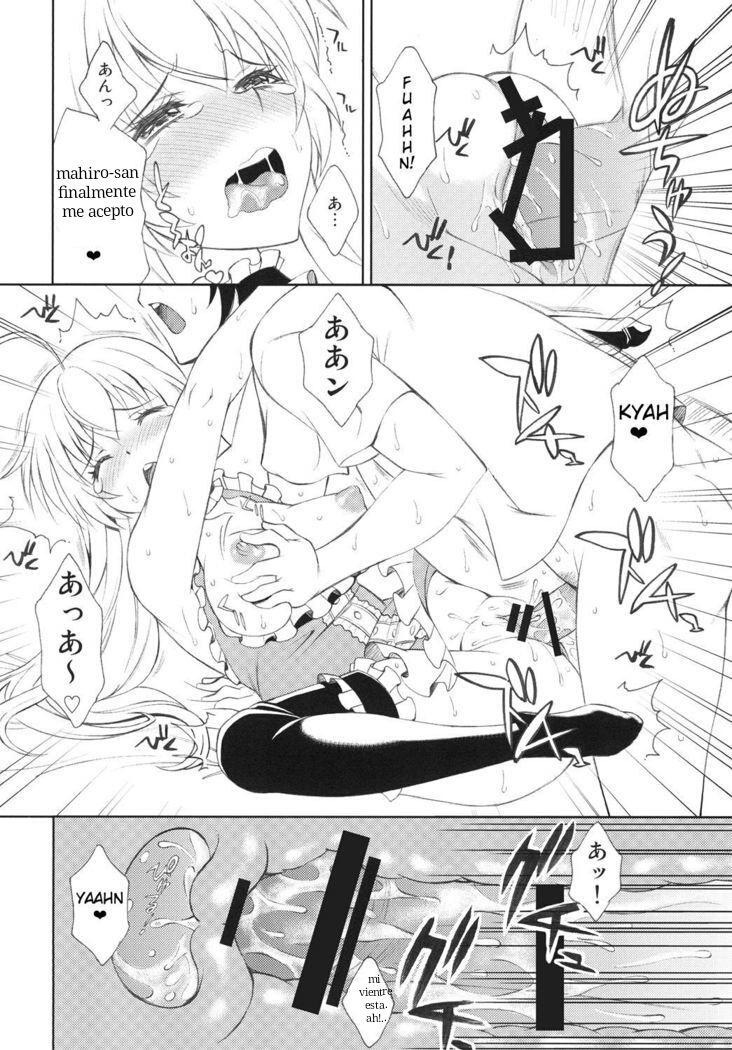 [Kissyoudo (Matsuri Miko)] Sukina Hito ni Mainichi Betabeta Karanda Kekka w (Haiyore! Nyaruko-san!)  [Spanish] [Fabian]   [Digital] Bildnummer 15