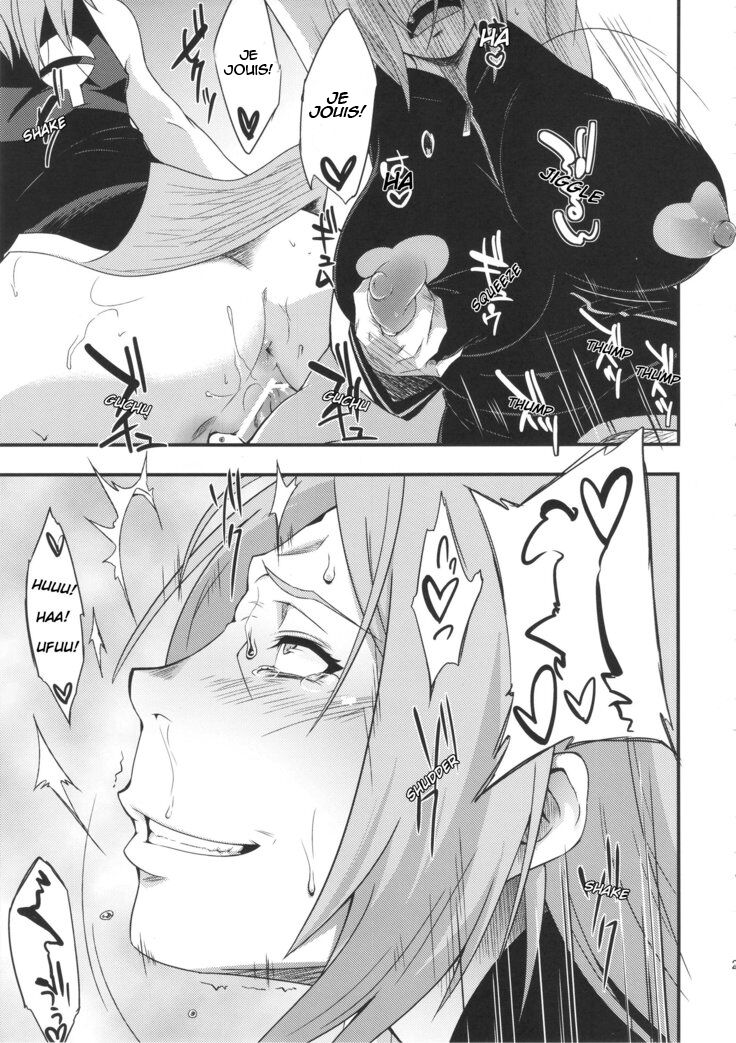 (C89) [Karakishi Youhei-dan Shinga (Sahara Wataru)] Konoha-don Aigake (Boruto) [French] numero di immagine  20