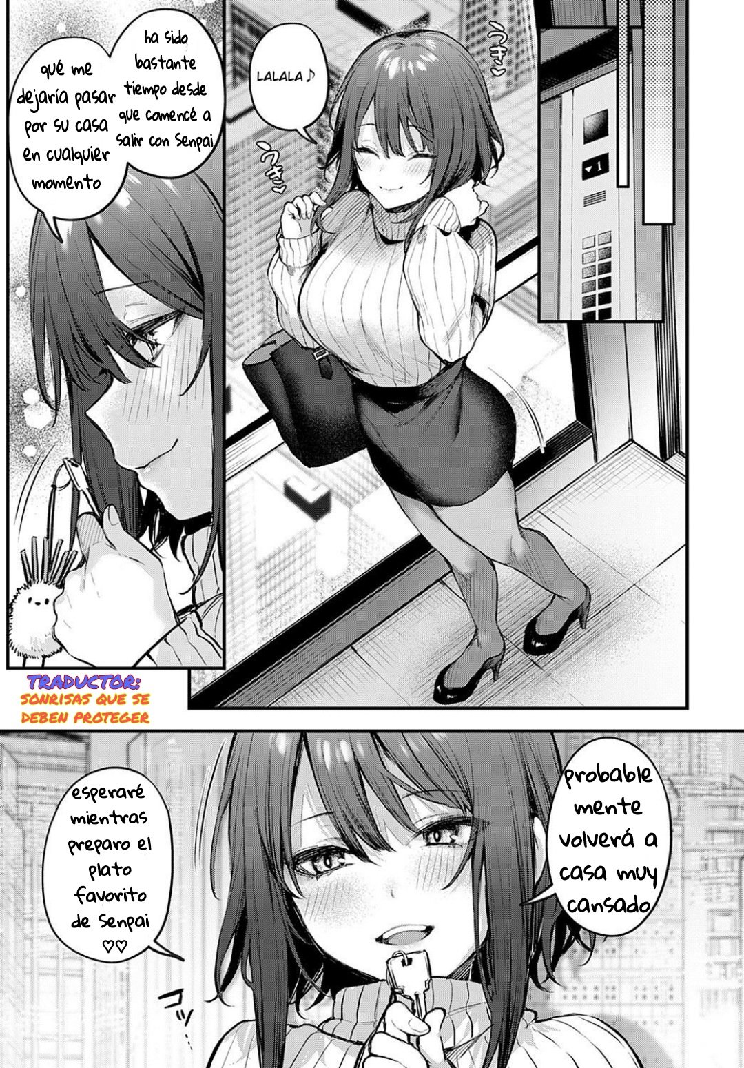 [Danimaru] Kouhai Kanojo Tsujinaka-chan no Oshioki (COMIC Anthurium 2021-11) [Spanish] [Anonymous] [Digital] 图片编号 3