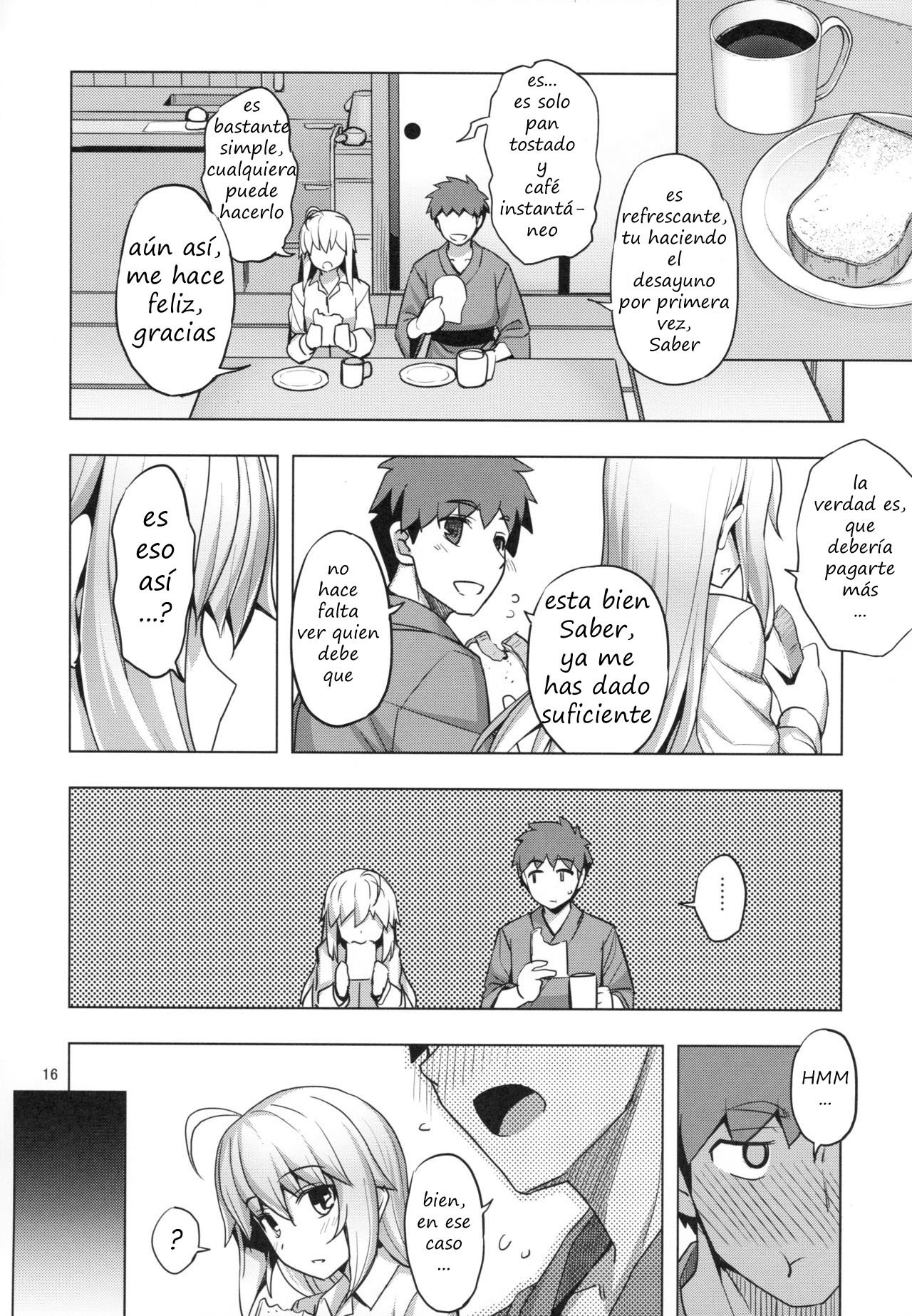 (C94) [RUBBISH Selecting Squad (Namonashi)] RE27 (Fate/stay night) [Spanish] [Pride] image number 15