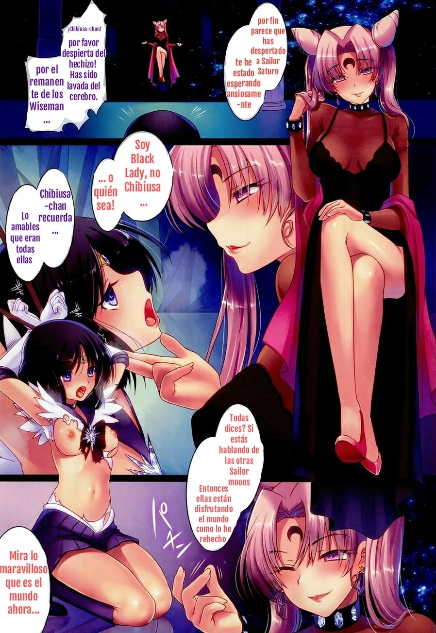(C86) [slice slime (108 Gou)] Dosei Rouraku (Bishoujo Senshi Sailor Moon) [Spanish] [MRCROSS] 画像番号 3
