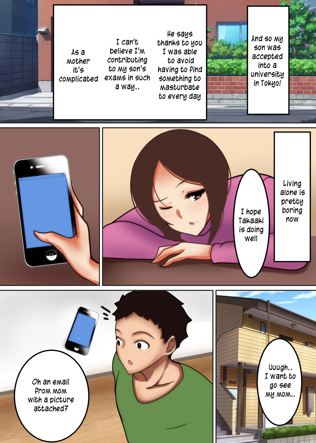 [Shibaneko Hungry!] Haha ga Midara ni Aegu Toki 2 ~Shinjou-ke no Boshi Jouji~ | When mother moans lustfully 2 [English] [innyinny] 이미지 번호 38