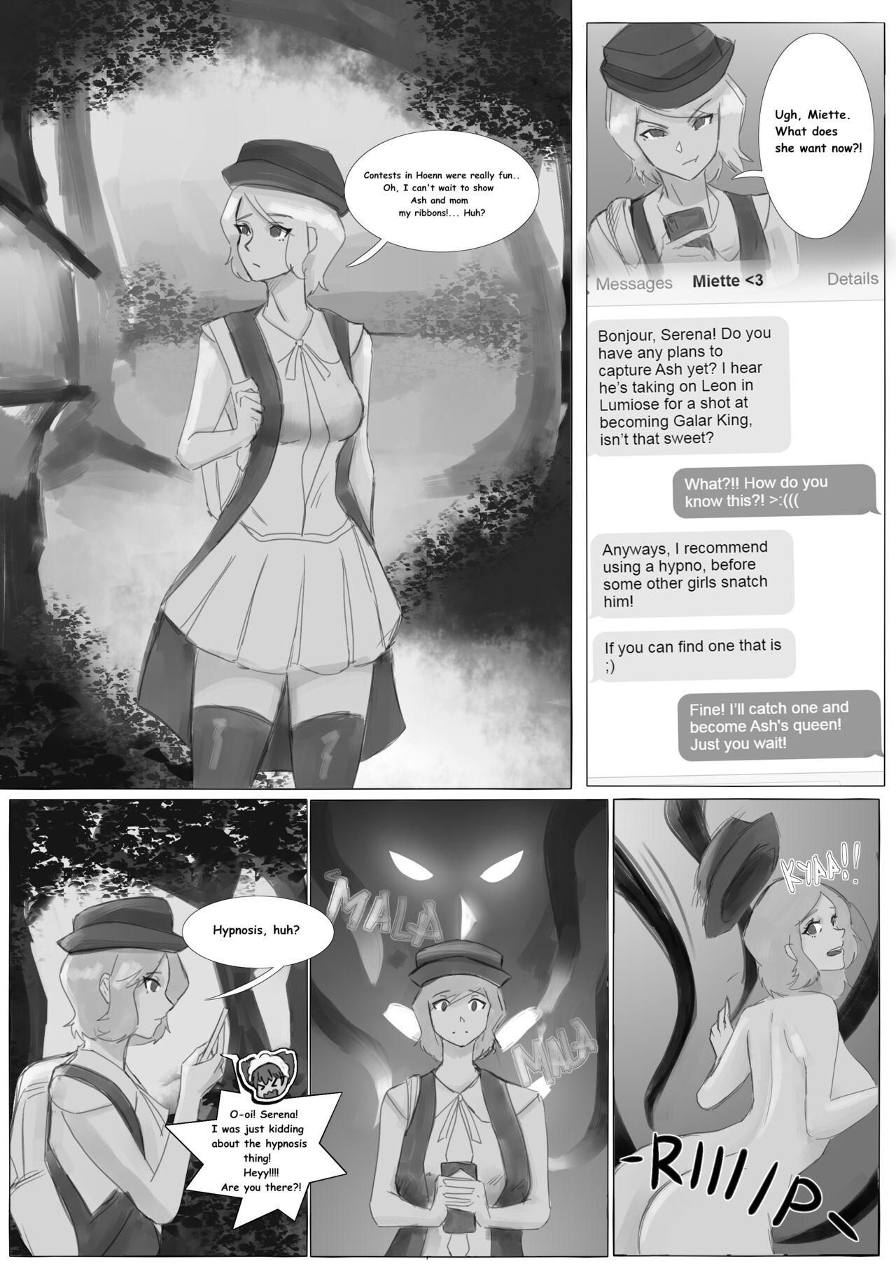 [Shizukana] Serena in Hypnotic Malice! [GHTA Group] [English] изображение № 3