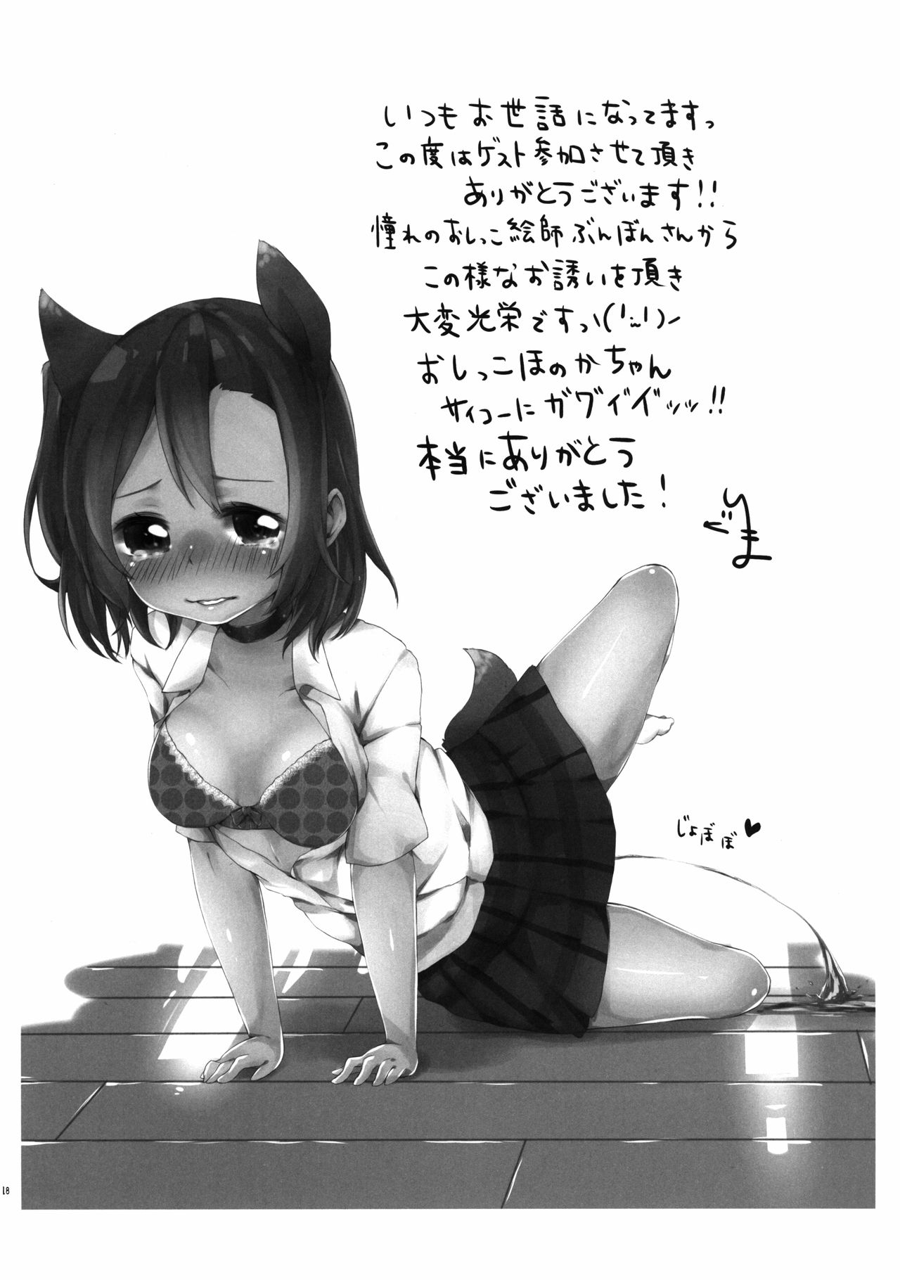 (C87) [Bunbonian (Bunbon)] Honoka no Oshikko Oshiete Kudasai (Love Live!) 图片编号 18