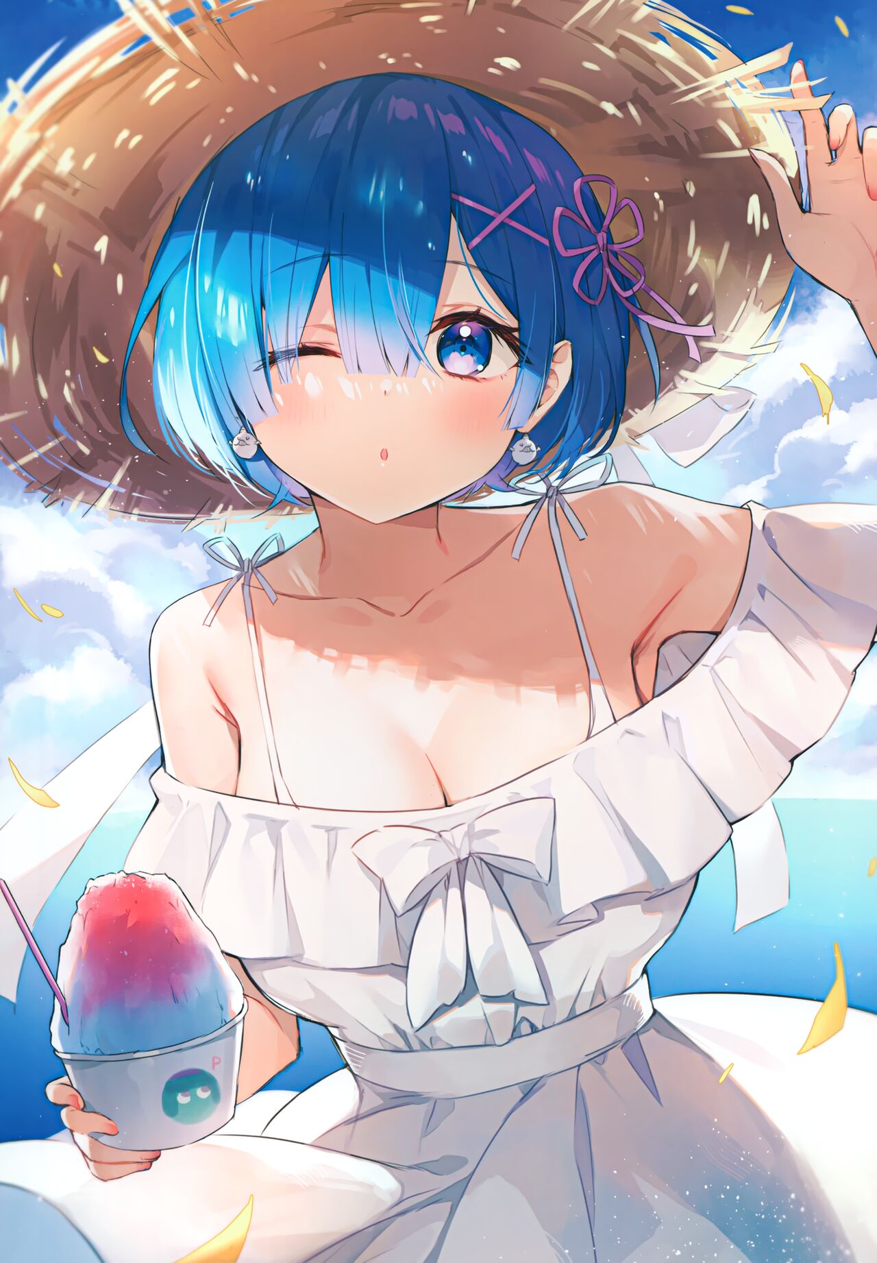 (C99) [Hachigo (Ayamy)] Akumu Rem Netorare (Re: Zero kara Hajimeru Isekai Seikatsu) [Chinese] [绅士仓库汉化] Bildnummer 28