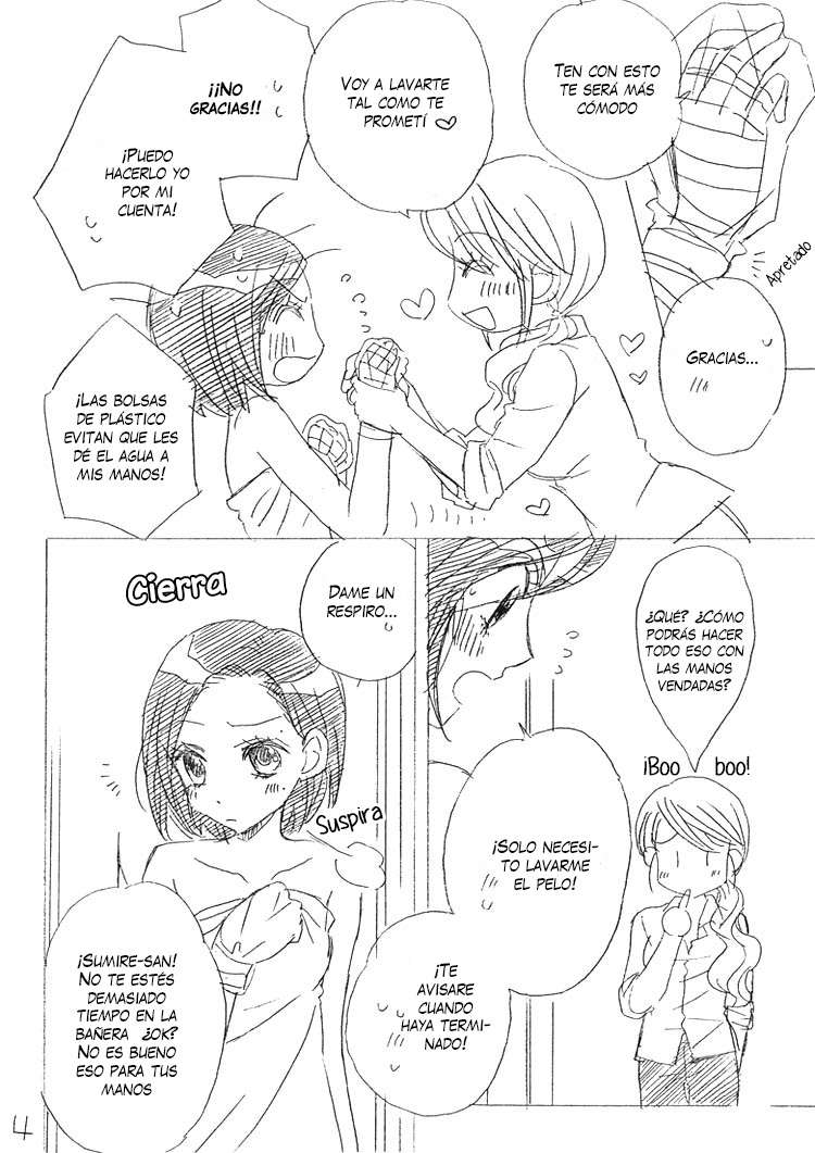 (C77) [MPD (Morinaga Milk)] Koi no Bathroom | Bathroom of Love (Odoru Daisousasen)  [Bosque Blanco ~Fansub Yuri~] [Spanish] 이미지 번호 4