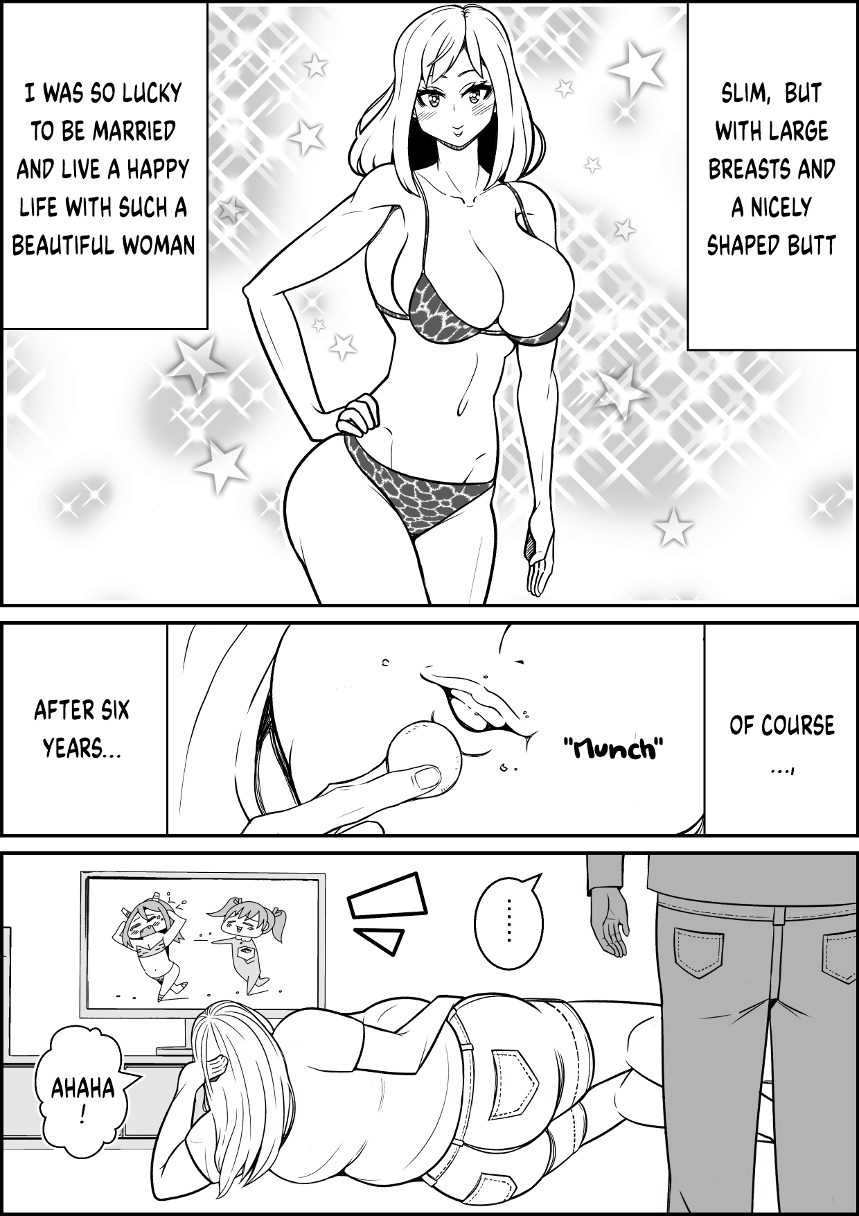 [Nekorondoru (Tokei)] Sex Diet to Help My Wife Lose Marriage Weight [Digital] [English] image number 1